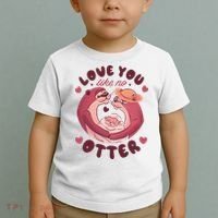 Love You Like No Otter Cute Toddler T-Shirt thumb 2