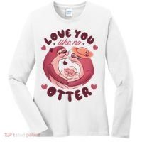 Love You Like No Otter Cute Women's Long Sleeve Shirt thumb 0