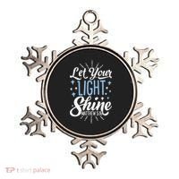 Let Your Light Shine Christian Religious Gifts Ornament thumb 0
