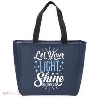 Let Your Light Shine Christian Religious Gifts Tote Bag thumb 0