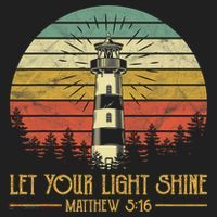 Let Your Light Shine Christian Believer Religious Lighthouse Beanie thumb 2