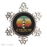 Let Your Light Shine Christian Believer Religious Lighthouse Ornament thumb 0