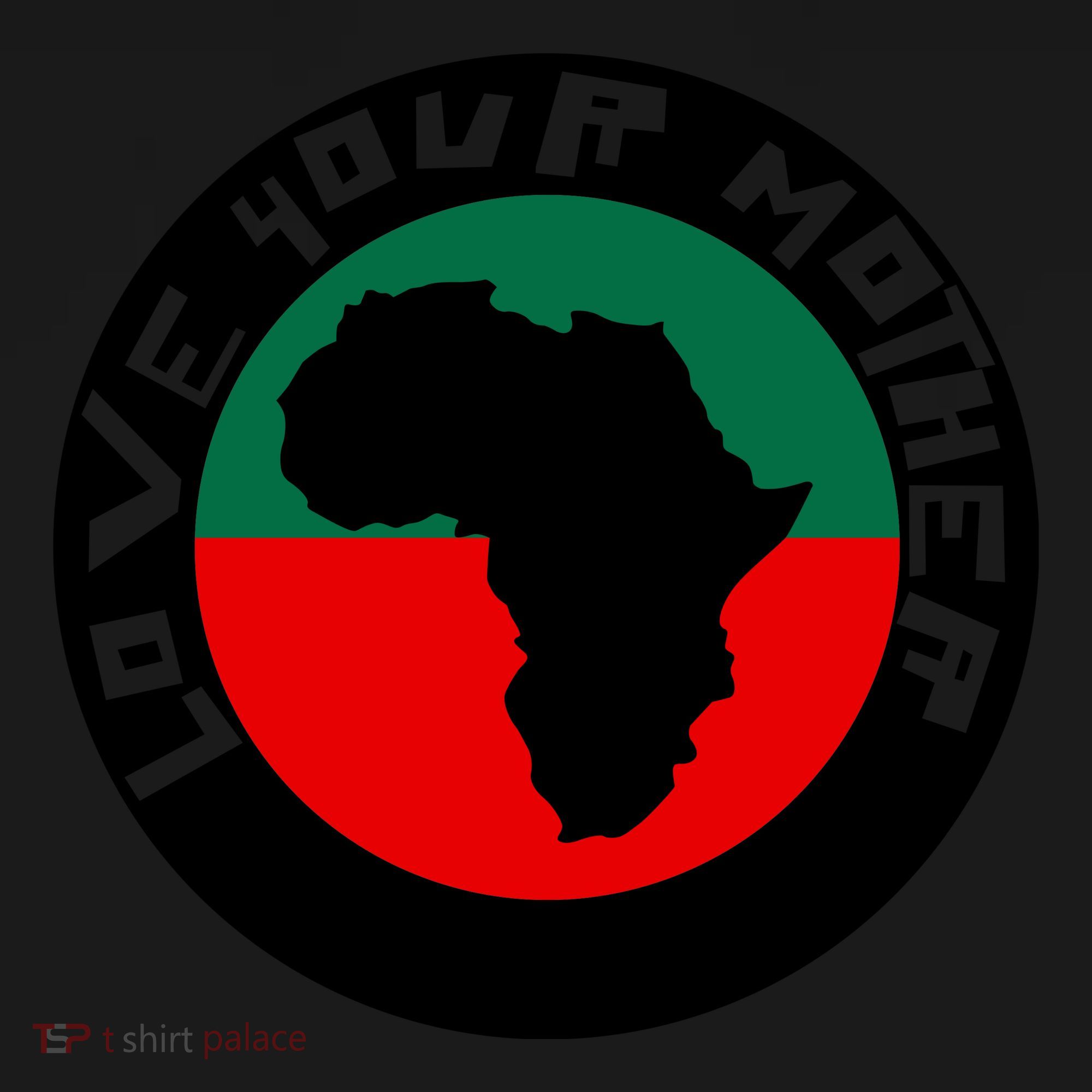 Love Your Mother Africa Black History Coaster