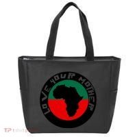 Love Your Mother Africa Black History Tote Bag thumb 0