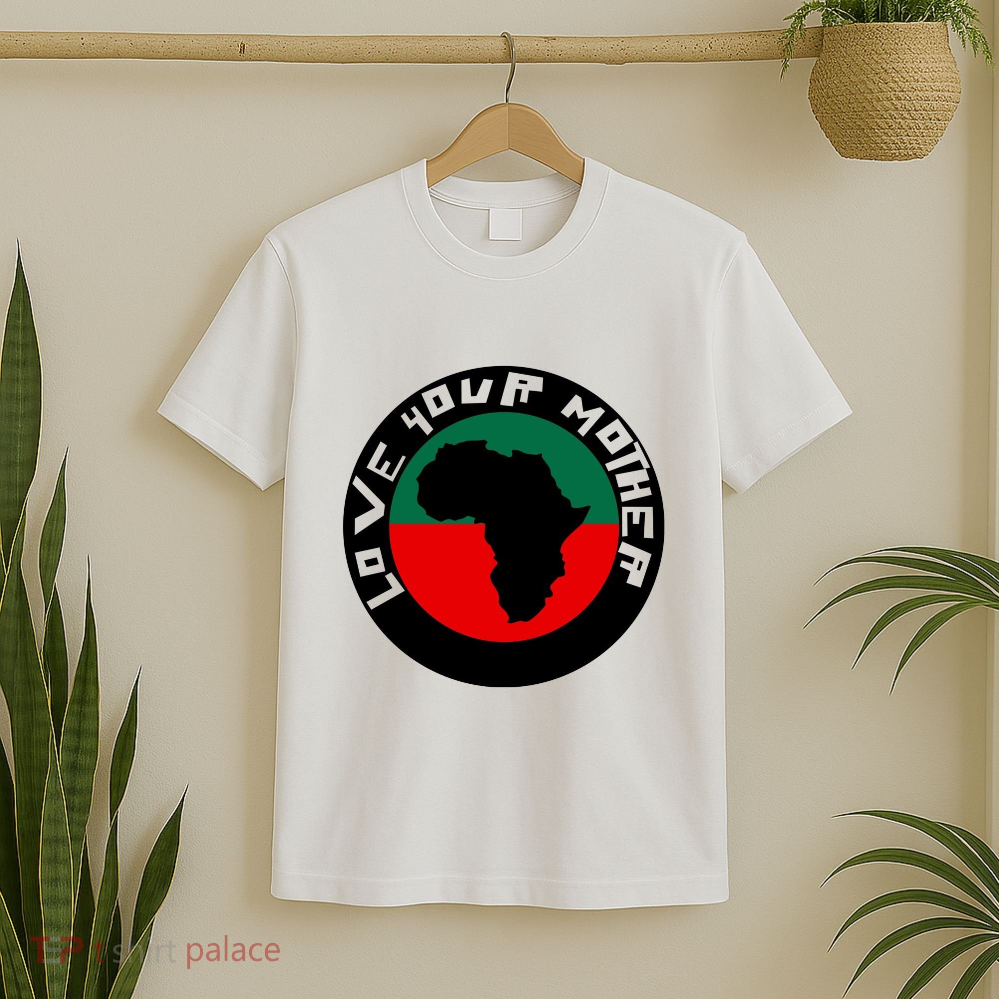 Love Your Mother Africa Black History T-Shirt