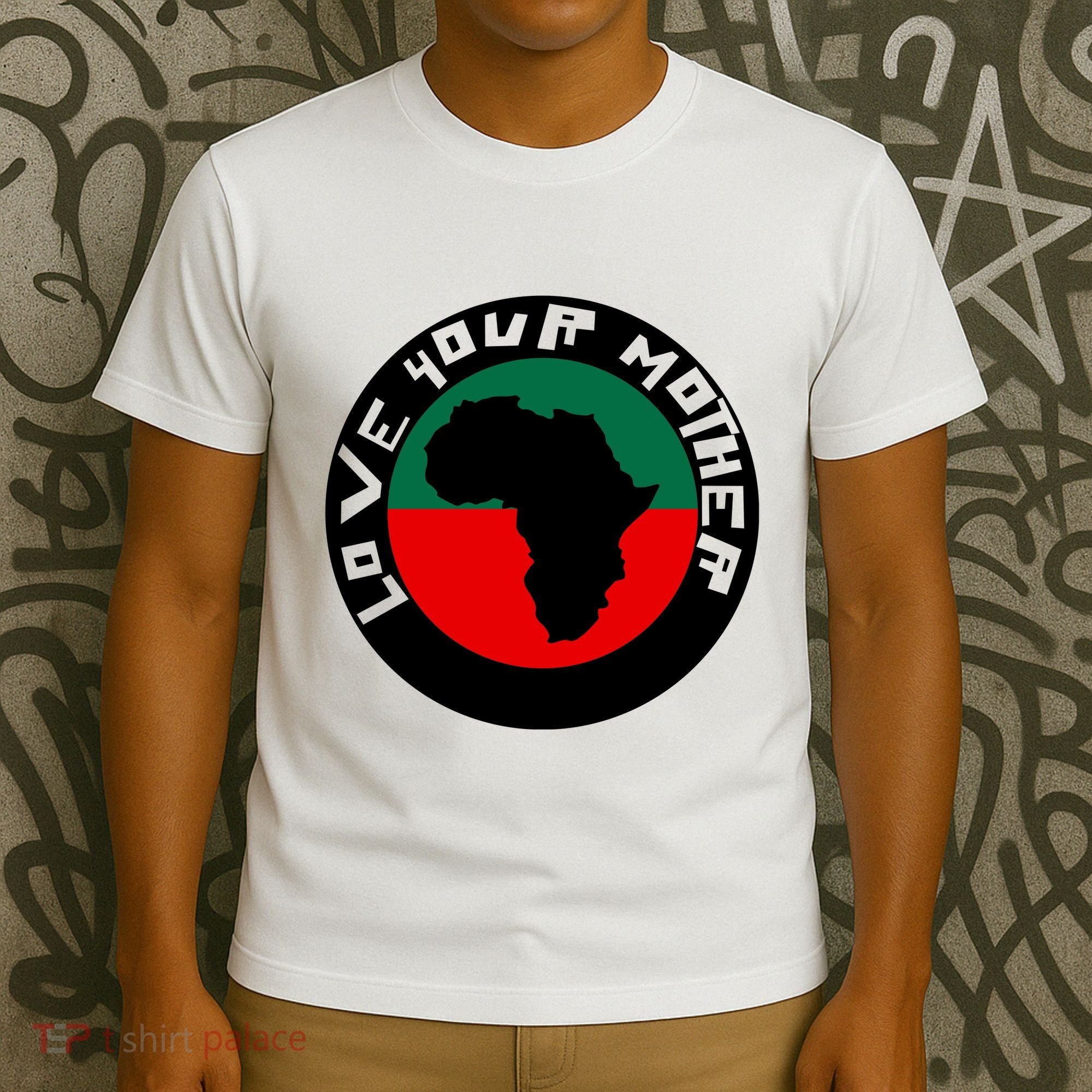 Love Your Mother Africa Black History T-Shirt