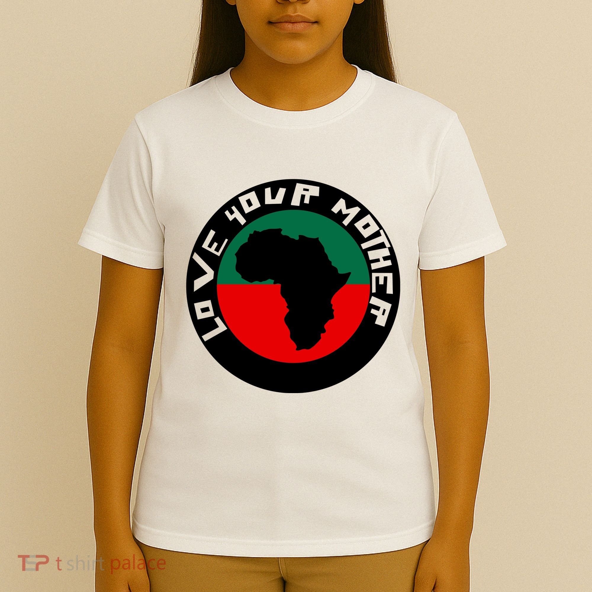 Love Your Mother Africa Black History T-Shirt
