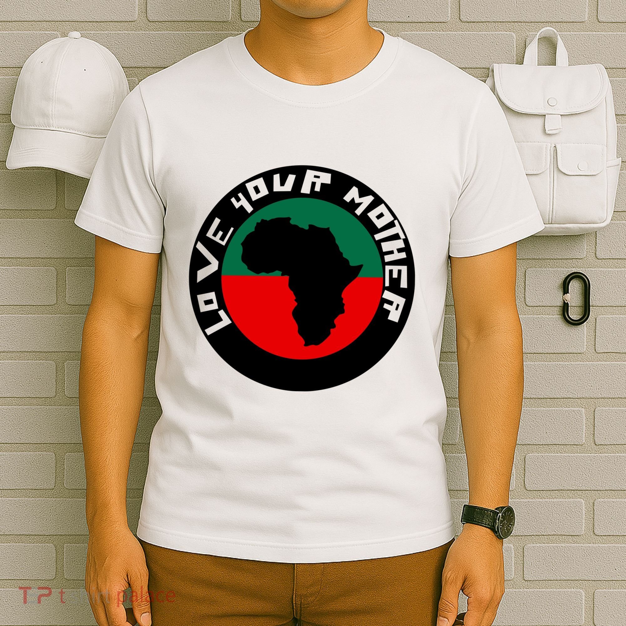 Love Your Mother Africa Black History T-Shirt