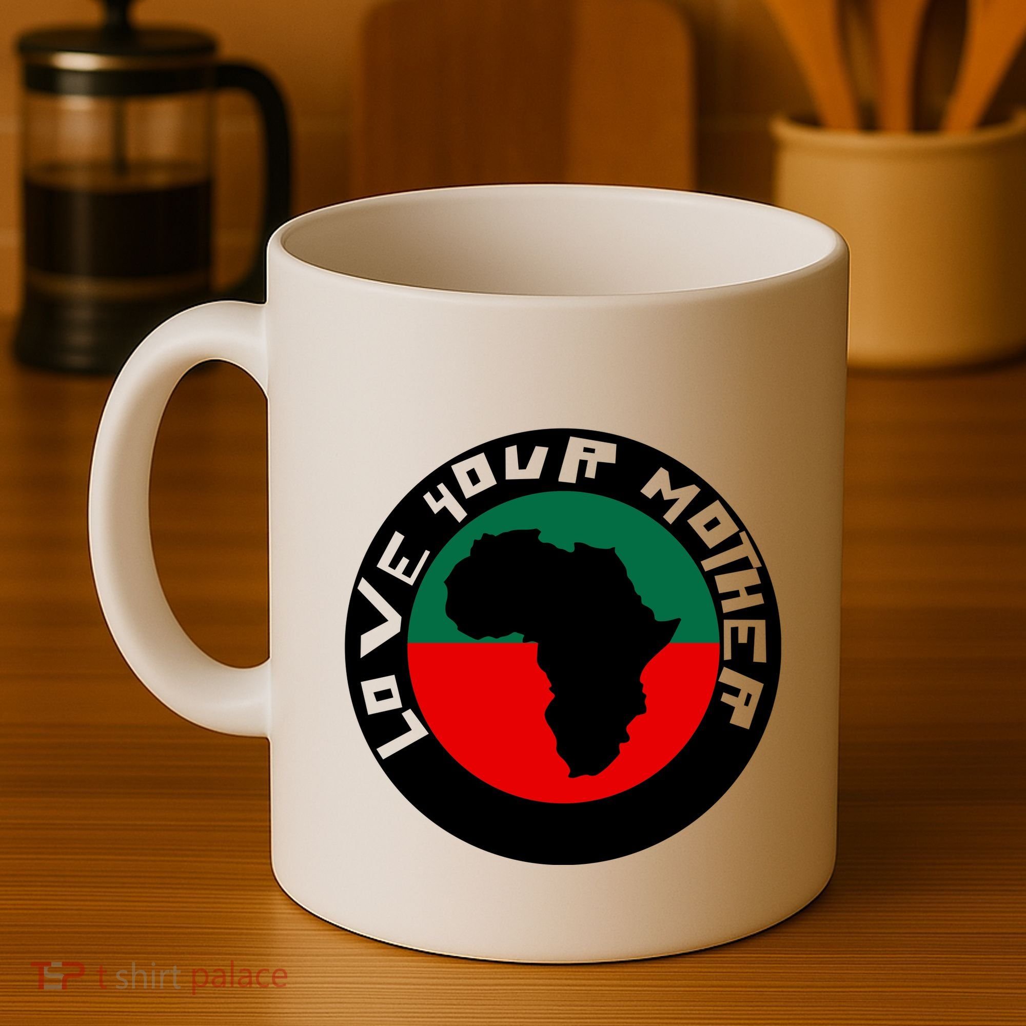 Love Your Mother Africa Black History Coffee Mug