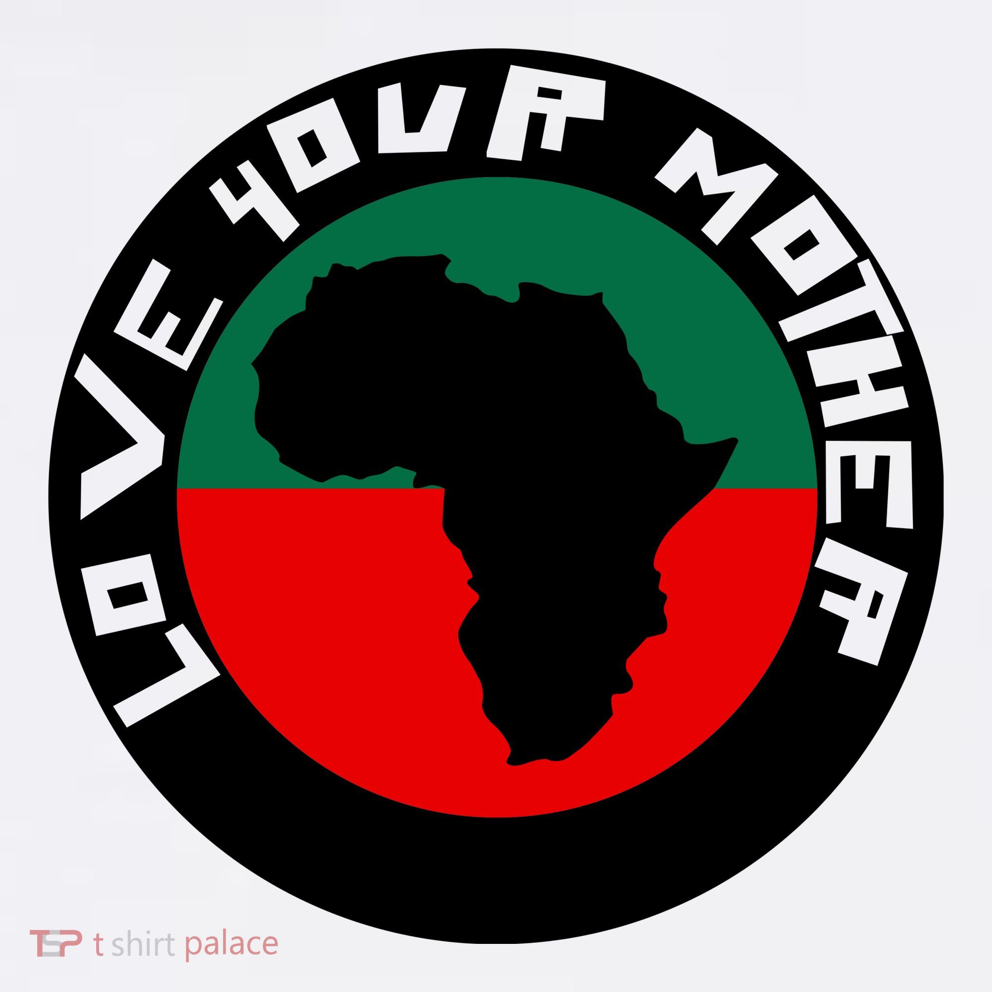 Love Your Mother Africa Black History Women's Hoodie