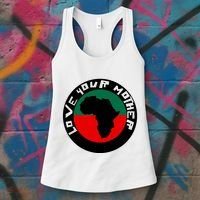 Love Your Mother Africa Black History Women's Tank Top thumb 3