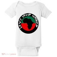 Love Your Mother Africa Black History Baby Bodysuit thumb 0