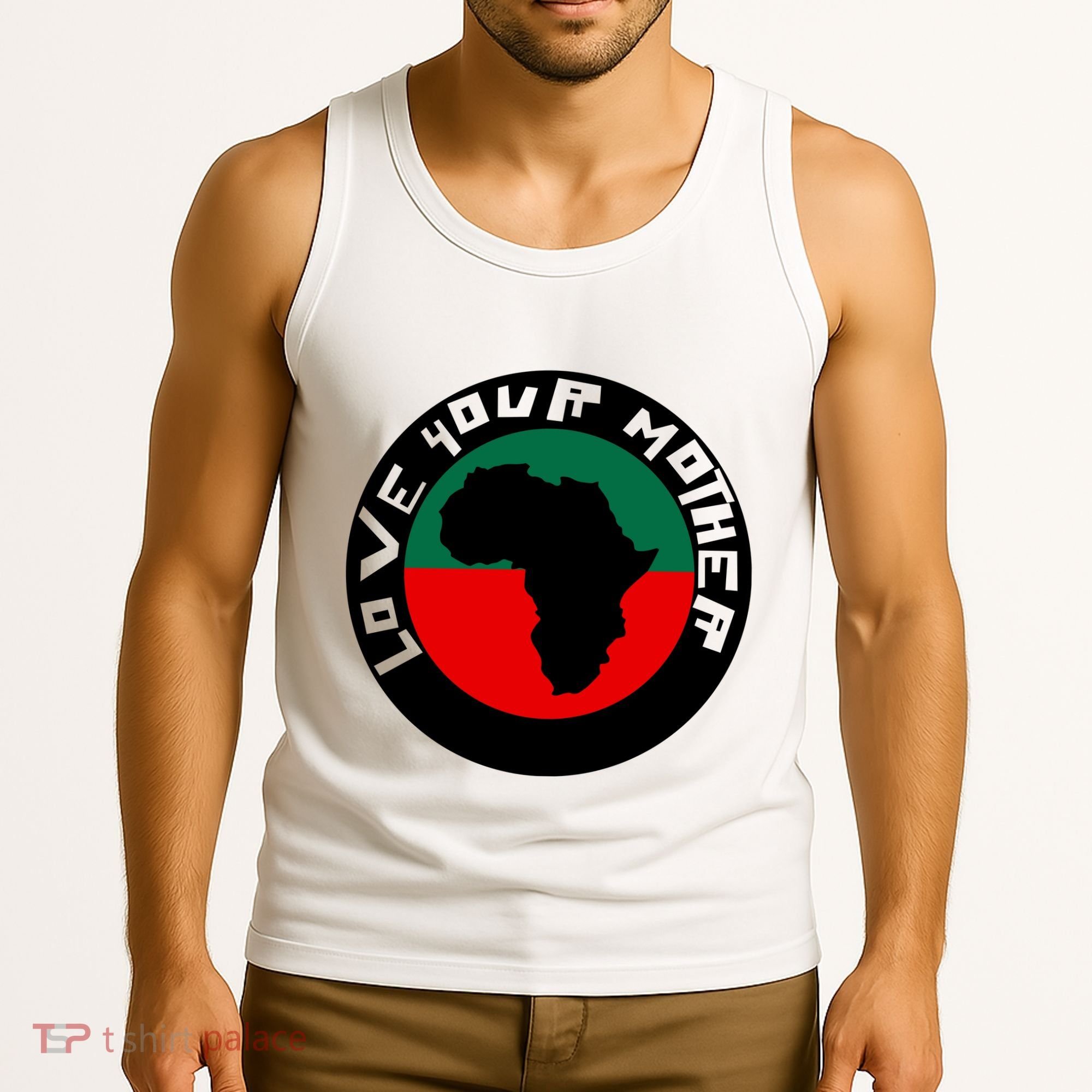 Love Your Mother Africa Black History Tank Top
