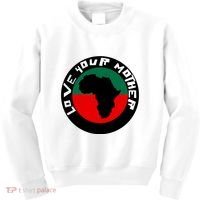 Love Your Mother Africa Black History Kids Sweatshirt thumb 0
