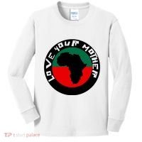 Love Your Mother Africa Black History Kids Long Sleeve Shirt thumb 0