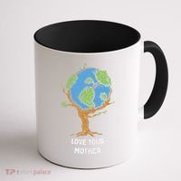 Love Your Mother Earth Day Gift Environt Eco World Tree Cool Gift Coffee Mug thumb 1