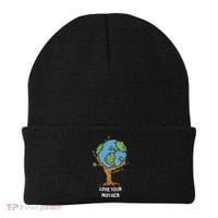 Love Your Mother Earth Day Gift Environt Eco World Tree Cool Gift Beanie thumb 0