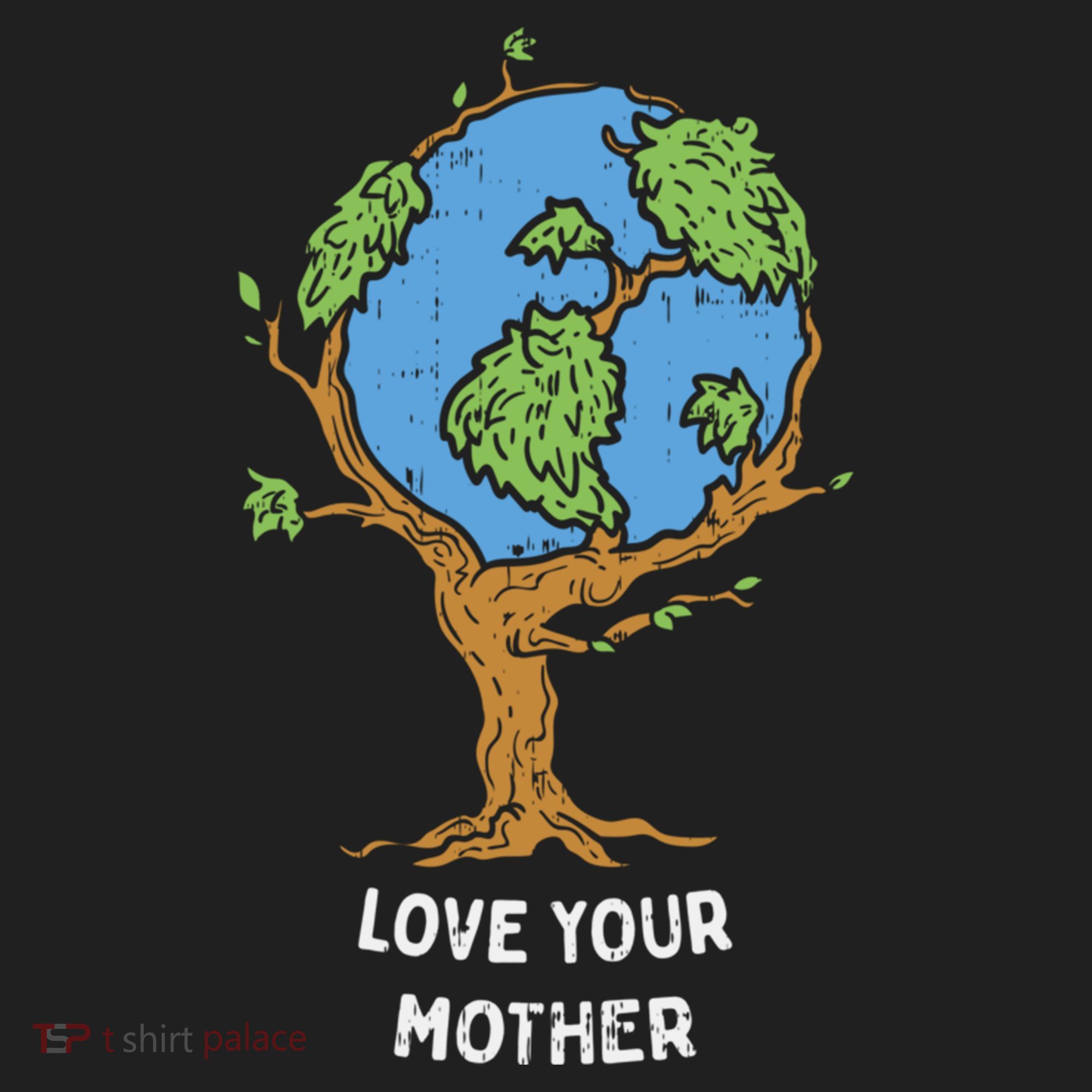 Love Your Mother Earth Day Gift Environt Eco World Tree Cool Gift Hat