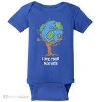 Love Your Mother Earth Day Gift Environt Eco World Tree Cool Gift Baby Bodysuit thumb 0