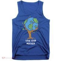 Love Your Mother Earth Day Gift Environt Eco World Tree Cool Gift Tank Top thumb 0