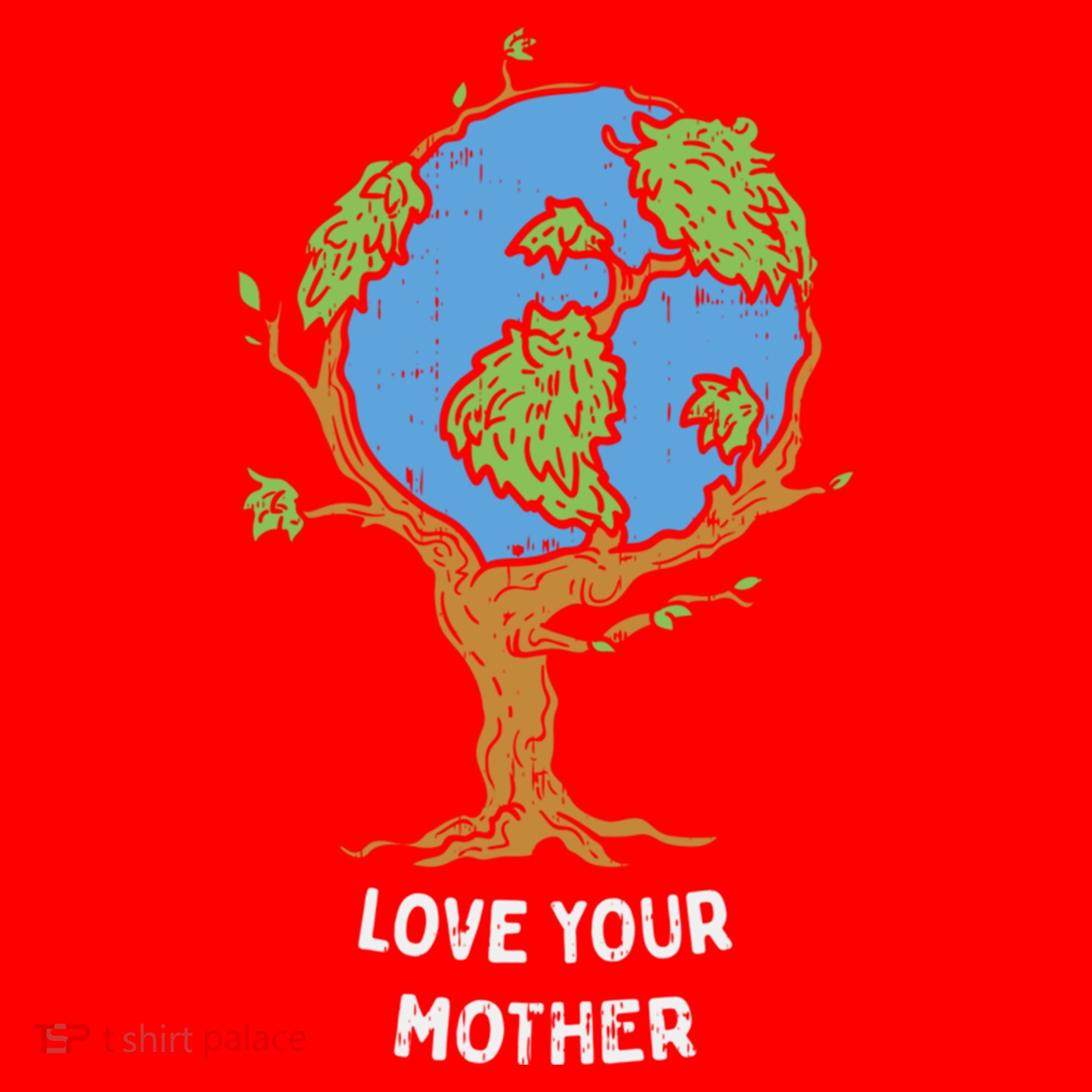 Love Your Mother Earth Day Gift Environt Eco World Tree Cool Gift Santa Hat