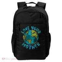 Love Your Mother Earth Day Environmental Awareness Themed Backpack thumb 0