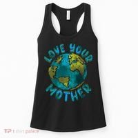 Love Your Mother Earth Day Environmental Awareness Themed Women's Tank Top thumb 0
