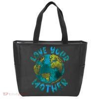 Love Your Mother Earth Day Environmental Awareness Themed Tote Bag thumb 0