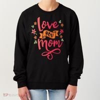 Love You Mom Gift For Her Women's Sweatshirt thumb 0