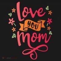 Love You Mom Gift For Her Toddler Hoodie thumb 2
