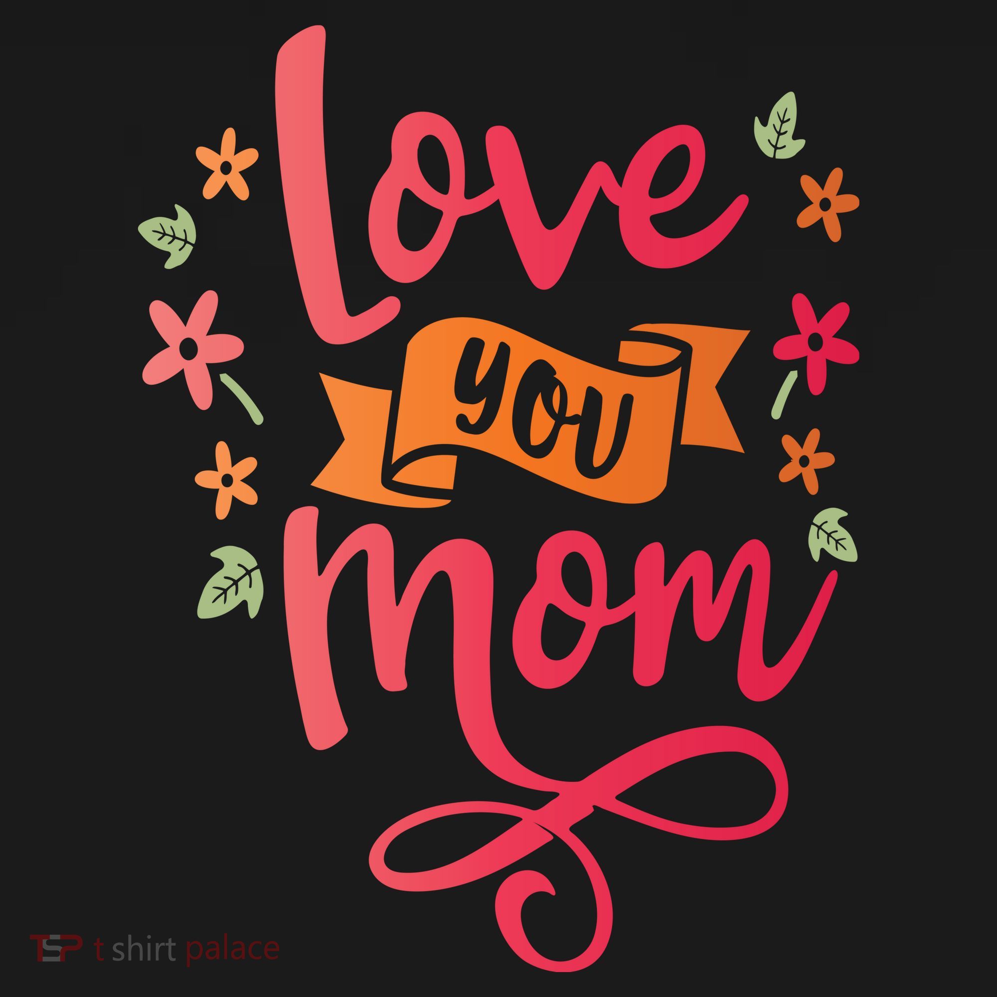 Love You Mom Gift For Her Toddler Hoodie
