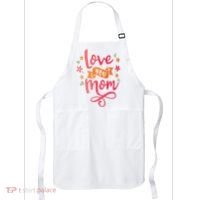 Love You Mom Gift For Her Apron thumb 0