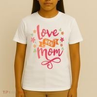 Love You Mom Gift For Her T-Shirt thumb 4
