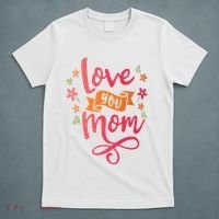 Love You Mom Gift For Her T-Shirt thumb 5