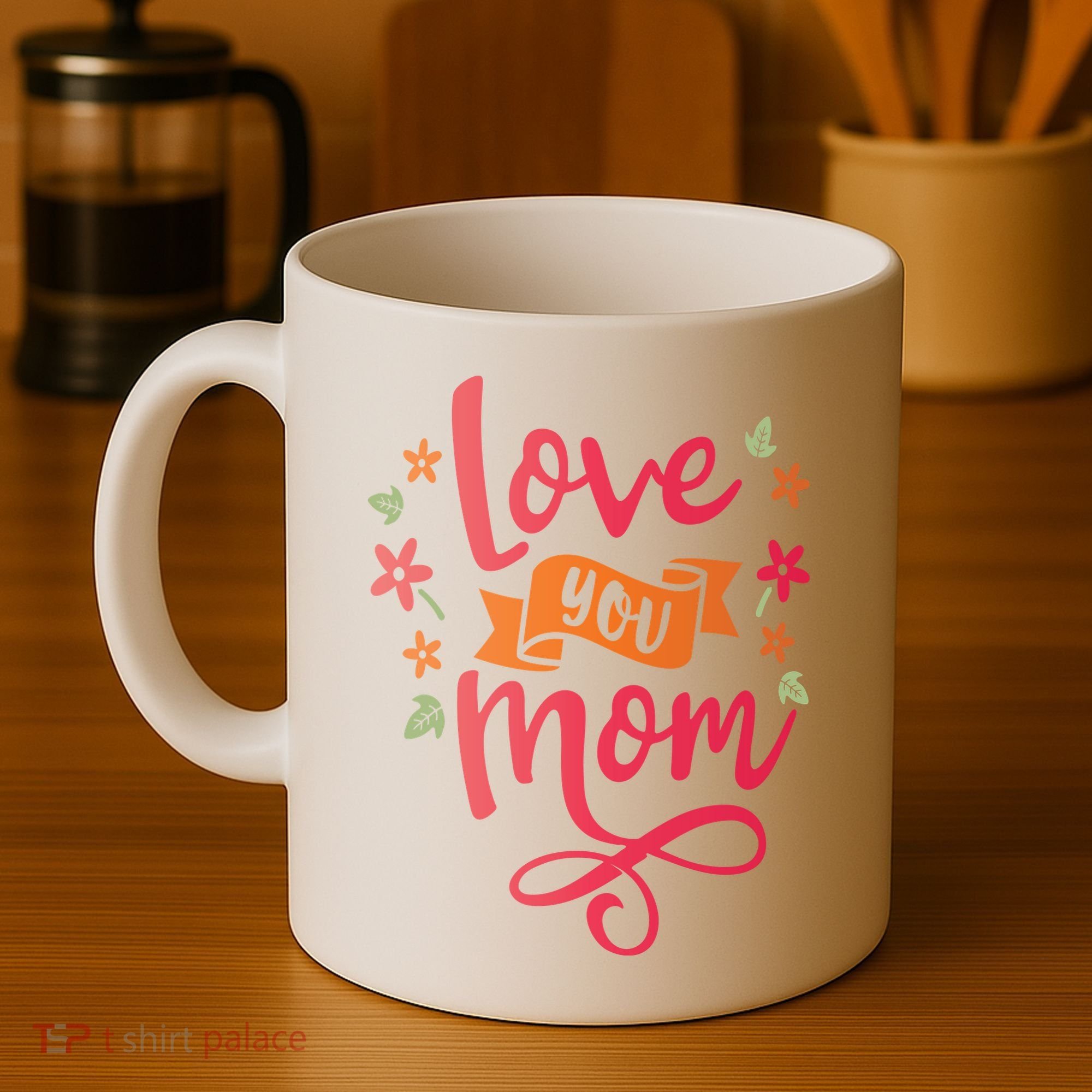 Love You Mom Gift For Her Coffee Mug
