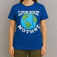 Love Your Mother Earth Day World Planet Day Vintage Cool Gift T-Shirt thumb 4