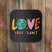 Love Your Planet Earth Day Coaster thumb 0