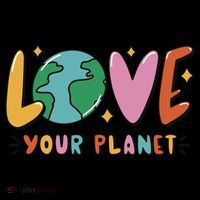 Love Your Planet Earth Day Toddler Hoodie thumb 2