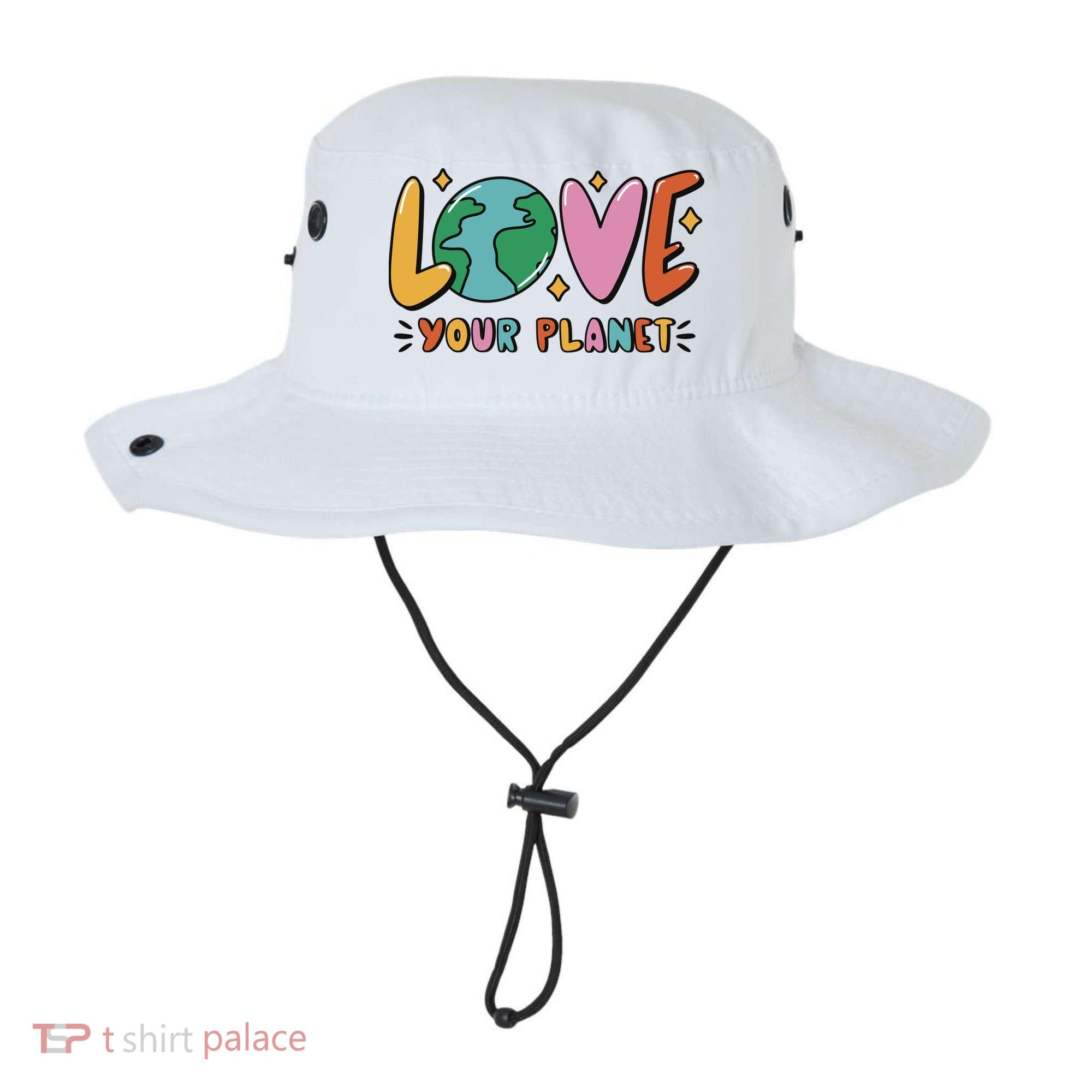 Love Your Planet Earth Day Bucket Hat
