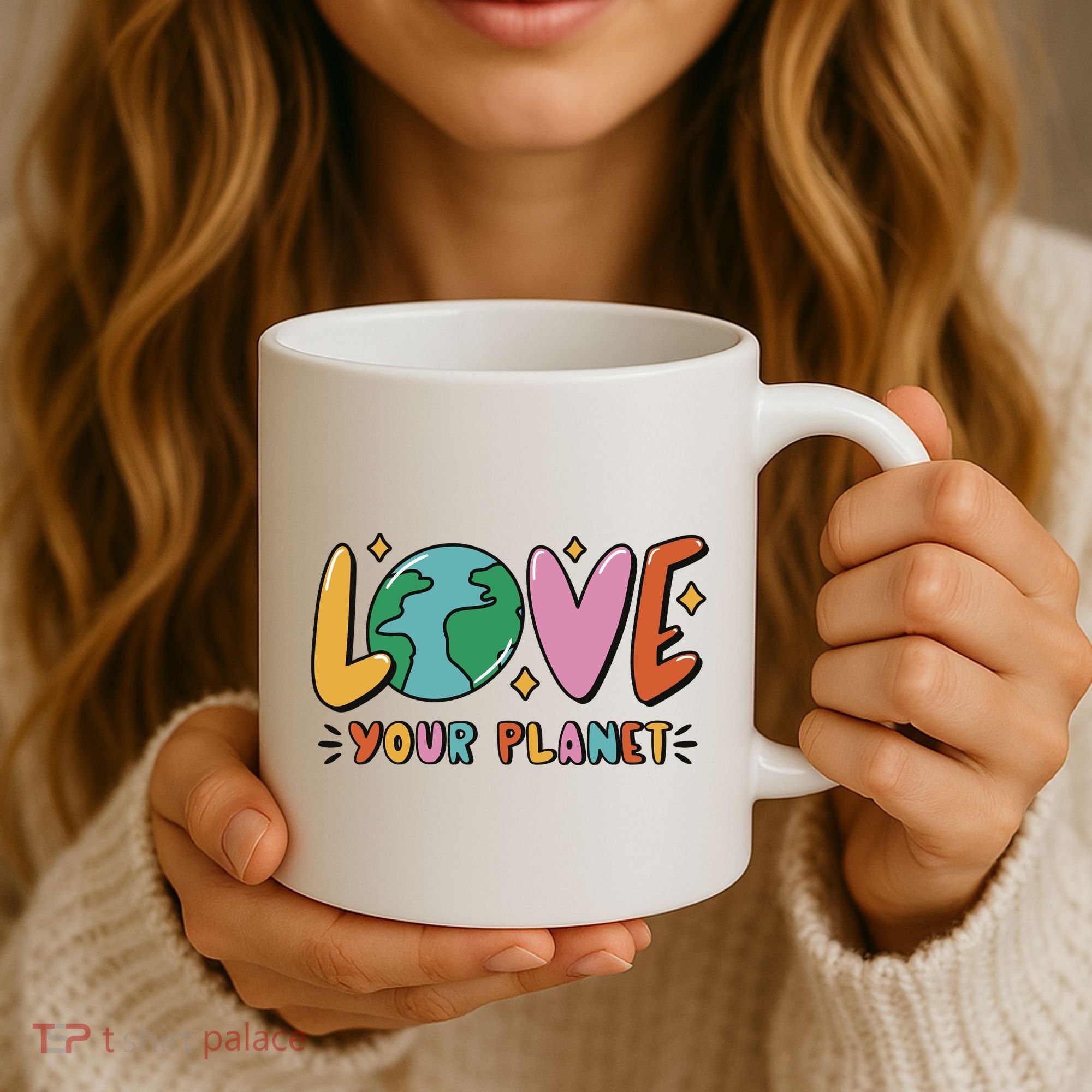 Love Your Planet Earth Day Coffee Mug