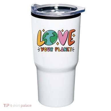 Love Your Planet Earth Day Tumbler