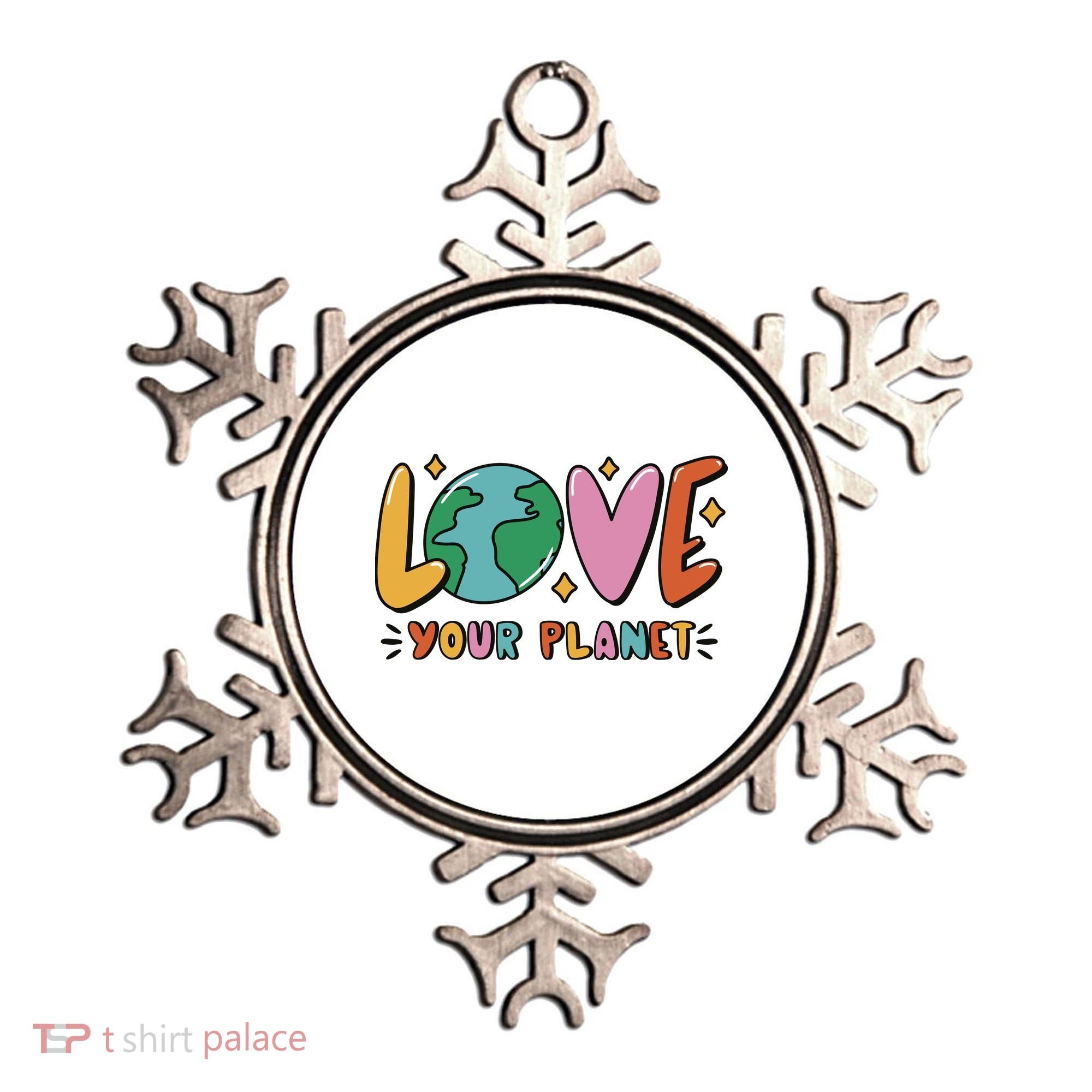 Love Your Planet Earth Day Ornament