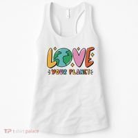Love Your Planet Earth Day Women's Tank Top thumb 0