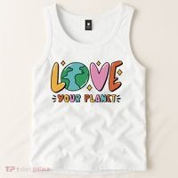 Love Your Planet Earth Day Tank Top thumb 2