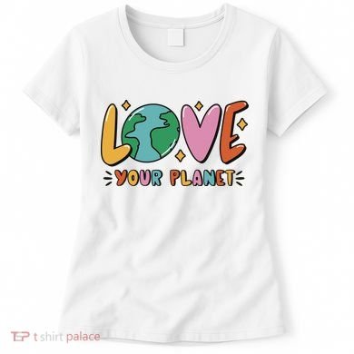Love Your Planet Earth Day Women's T-Shirt