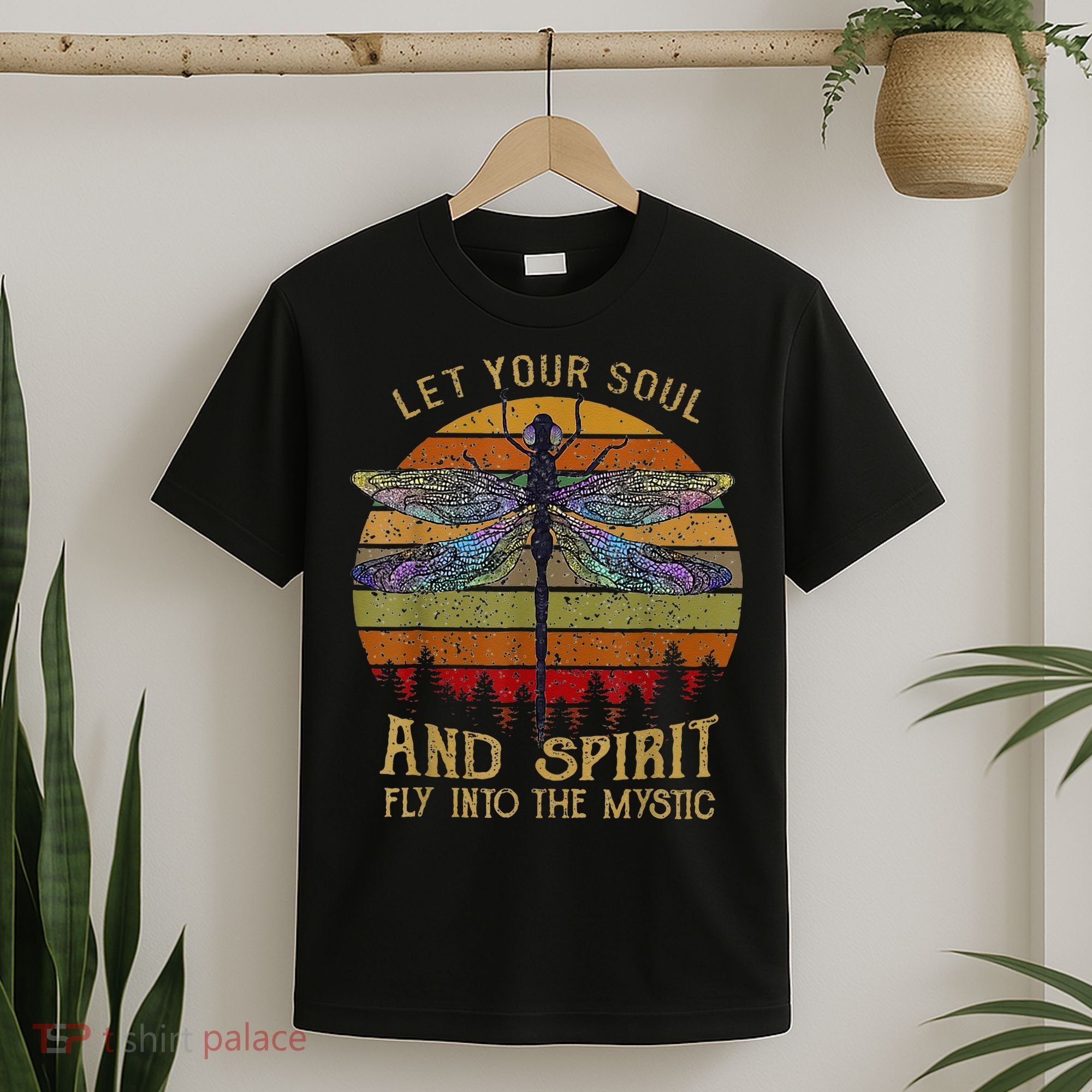 Let Your Soul And Spirit Fly Into The Mystic Dragonfly T-Shirt