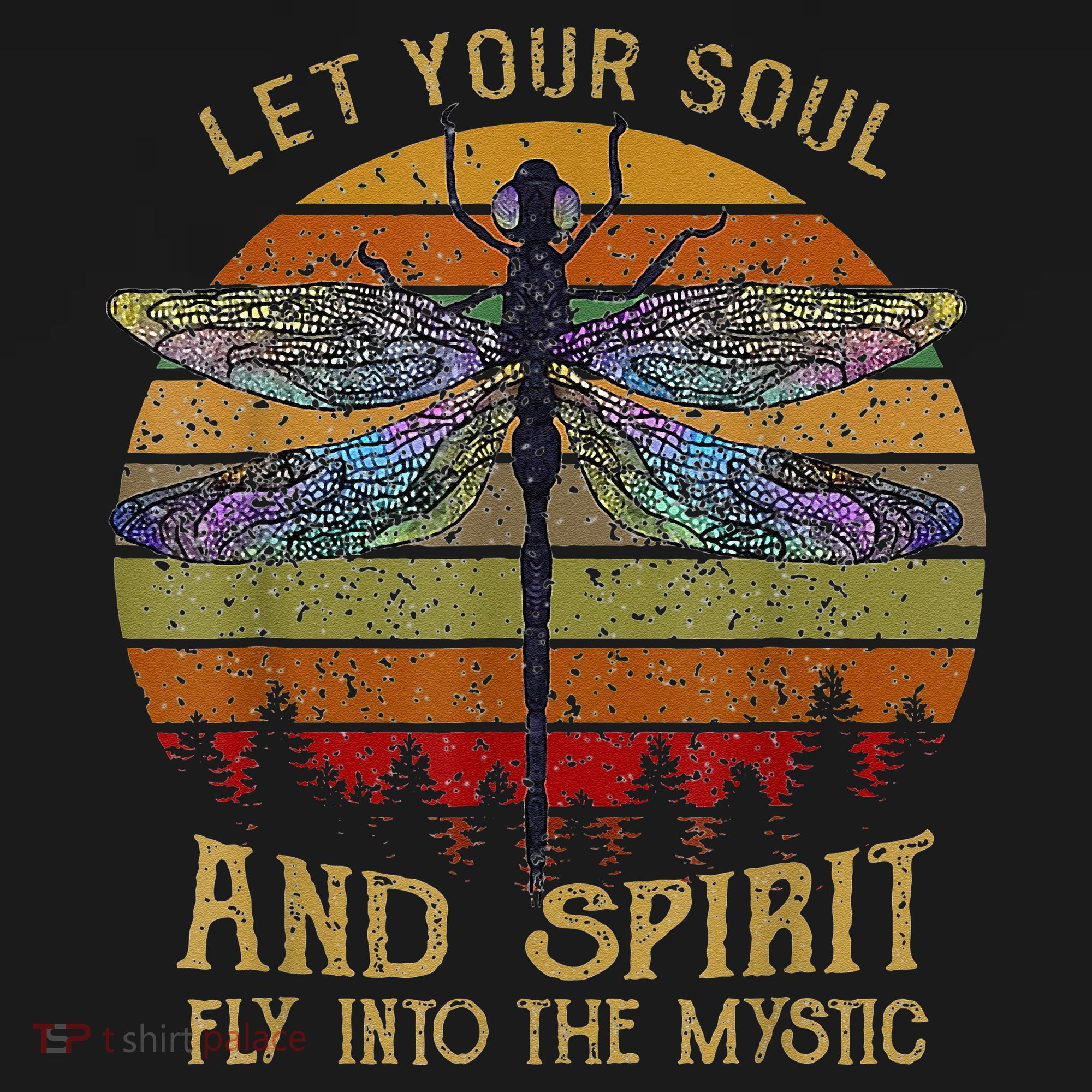 Let Your Soul And Spirit Fly Into The Mystic Dragonfly Mousepad