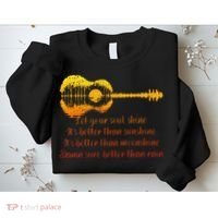 Let Your Soul Shine Its Better Than Sunshine Quote Sweatshirt thumb 2