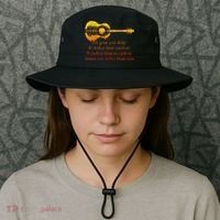 Let Your Soul Shine Its Better Than Sunshine Quote Bucket Hat thumb 3