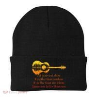 Let Your Soul Shine Its Better Than Sunshine Quote Beanie thumb 0